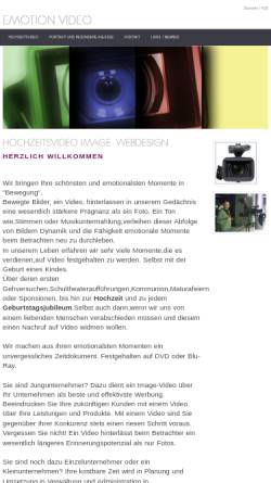Vorschau der mobilen Webseite www.emotionvideo.at, Emotion Video, Inh. Walter Hornung