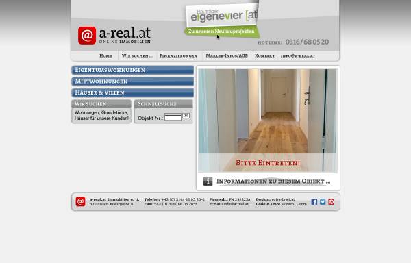 Vorschau von www.a-real.at, a-real.at Immobilien e.U.