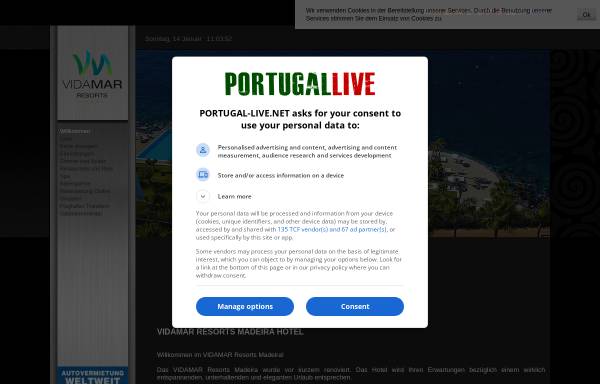 Vorschau von www.portugal-live.net, Vidamar Resort