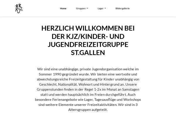 Vorschau von www.kjz.ch, Kinder- und Jugendgruppe, St. Gallen