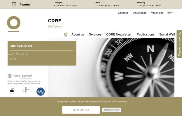 Vorschau von core-partner.ch, Core Partner AG