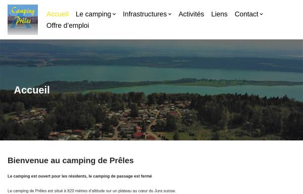 Camping Prêles