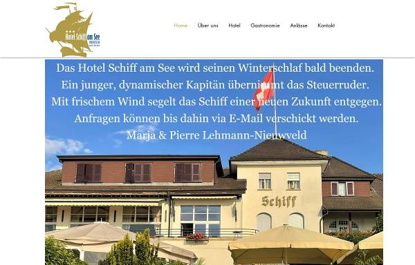 Vorschau von www.hotel-schiff.ch, Hotel Schiff, Murten