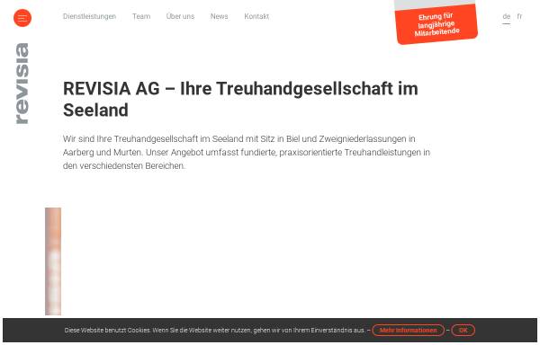 Vorschau von www.revisia.ch, Kramer + Isenring AG