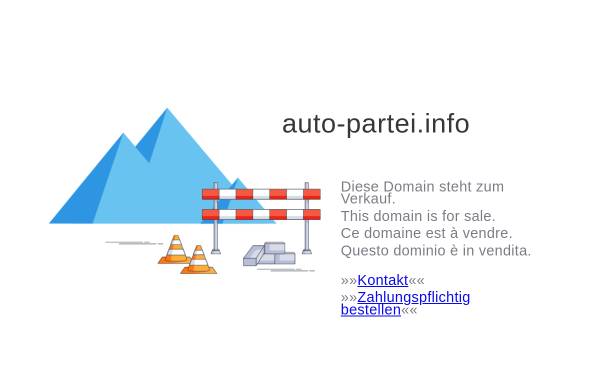 Vorschau von www.auto-partei.info, Auto Partei