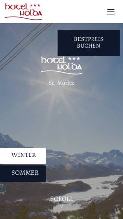 Vorschau der mobilen Webseite www.hotel-nolda.ch, Hotel Nolda