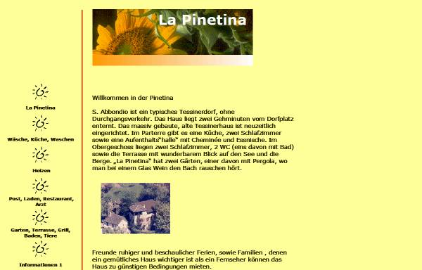 Vorschau von home.datacomm.ch, La Pinetina