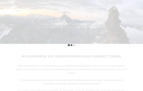 Ferienwohnungen Zermatt