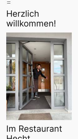 Vorschau der mobilen Webseite www.imhecht.ch, Bauernhof im Hecht