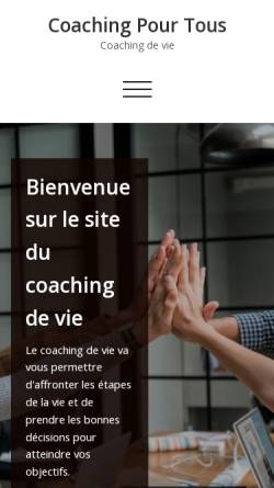 Vorschau der mobilen Webseite www.coaching-beratung-zuerich.ch, Coaching Briftte Schäfer