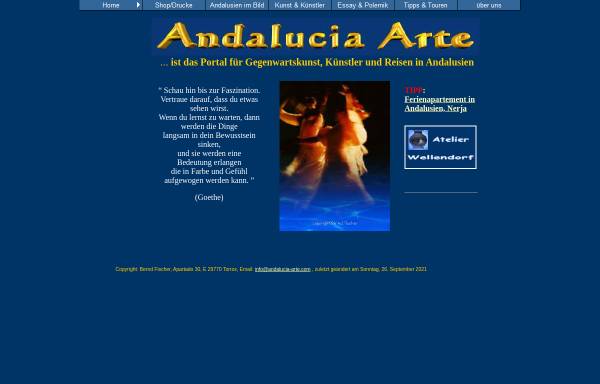 Vorschau von www.andalusien-art.com, Andalusien Art - Kunst und Reisen