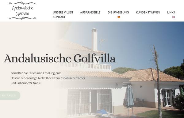 Vorschau von www.andalusische-golfvilla.de, Ferienhaus Costa de la Luz