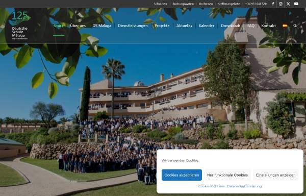 Vorschau von dsmalaga.com, Deutsche Schule Malaga