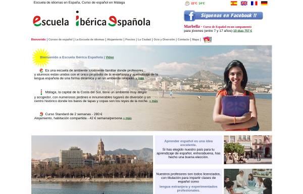 Vorschau von www.escuelaseie.com, Escuela Ibérica Española