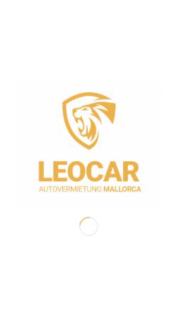 Vorschau der mobilen Webseite www.leocar.com, Leocar - Mallorca