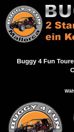 Vorschau der mobilen Webseite www.buggy4fun.com, Buggy 4 Fun