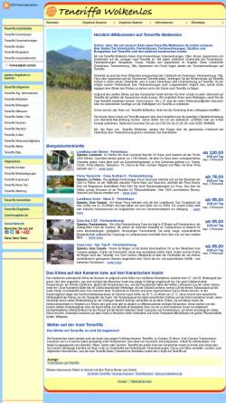Vorschau der mobilen Webseite www.teneriffa-wolkenlos.de, Teneriffa Wolkenlos