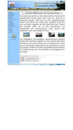 Vorschau der mobilen Webseite www.fuerteventura-urlaub.org, Fuerteventura Urlaub