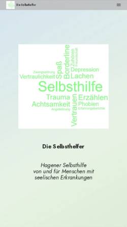 Vorschau der mobilen Webseite Die-Selbsthelfer-Hagen.ddns.net, Die Selbsthelfer