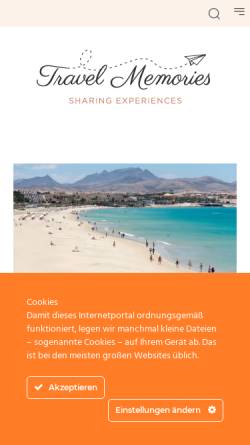 Vorschau der mobilen Webseite www.urlaub-auf-fuerteventura.de, Urlaub auf Fuerteventura