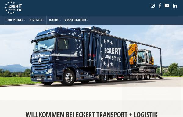 Vorschau von www.eckert-logistik.de, Eckert Logistik