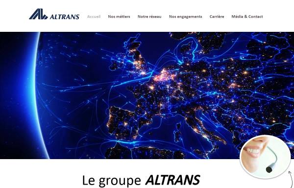 Vorschau von www.altrans.fr, Groupe Altrans