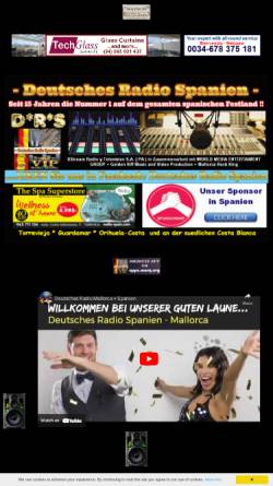 Vorschau der mobilen Webseite www.deutschesradio.com, XStream Radio y Television Aleman