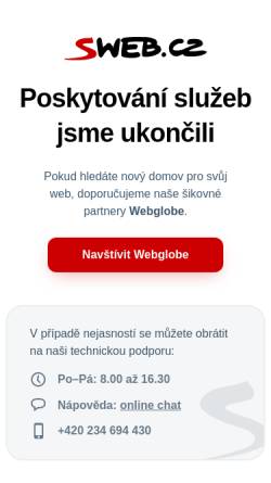 Vorschau der mobilen Webseite pensionsteiner.sweb.cz, Pension Jiří Šteiner