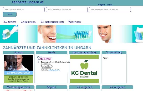 Zahnärzte in Ungarn