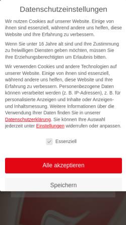 Vorschau der mobilen Webseite automaten-lang-777.de, Automatenaufstellung - Johann Lang