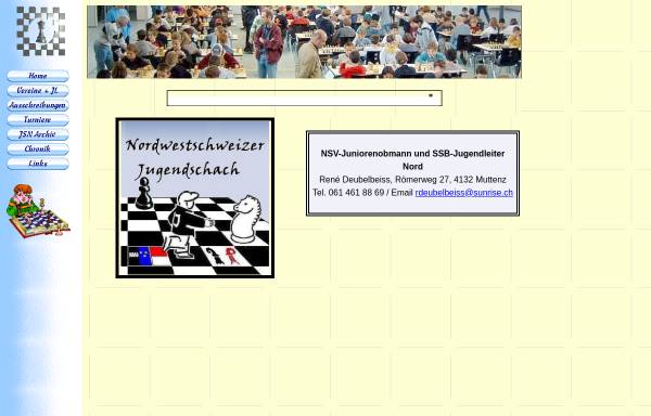 Vorschau von www.schach-nsv.ch, Nordwestschweizer Jugendschach