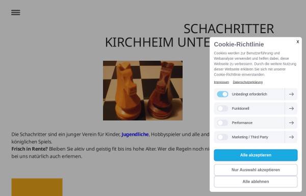 Vorschau von schachritterkirchheim.jimdo.com, Schachritter Kirchheim unter Teck e.V.