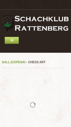 Vorschau der mobilen Webseite www.schachklub-rattenberg.at, Schachclub Rattenberg