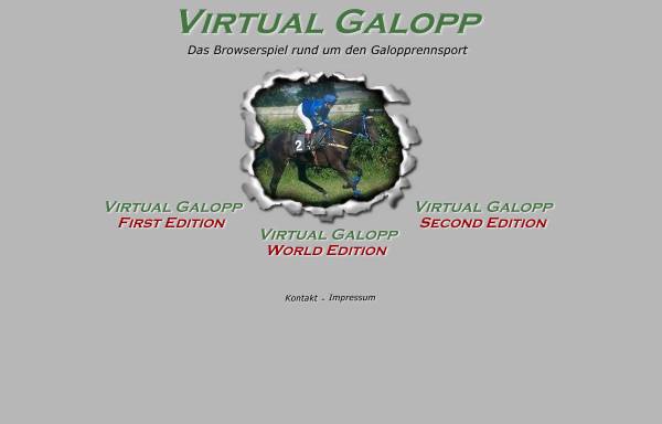 Vorschau von www.virtual-galopp.de, Virtual Galopp