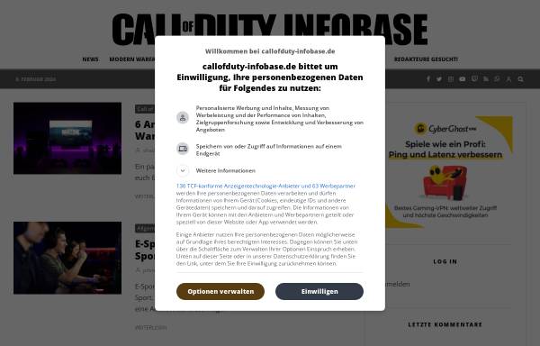 Call of Duty Infobase