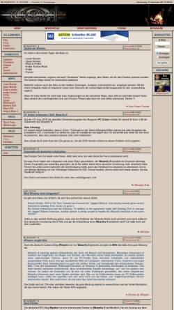 Vorschau der mobilen Webseite wiz8.mightandmagicworld.de, Wizardry 8