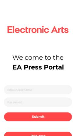 Vorschau der mobilen Webseite spielkultur.ea.de, EA Blog für digitale Spielkultur