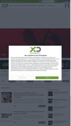 Vorschau der mobilen Webseite www.xboxdynasty.de, Xboxdynasty