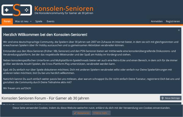 Vorschau von www.xbox-senioren.com, Xbox Live Senioren