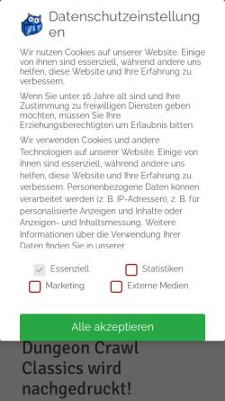 Vorschau der mobilen Webseite www.system-matters.de, System Matters