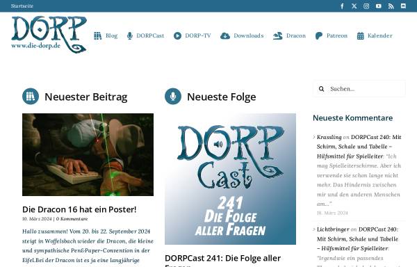 Vorschau von www.die-dorp.de, Die Dorp