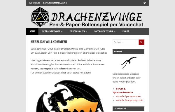 Vorschau von www.drachenzwinge.de, Drachenzwinge