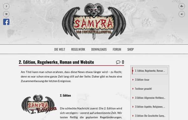 Vorschau von www.samyra.de, Samyra