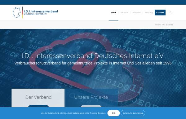 Vorschau von idi.de, Interessenverband Deutsches Internet - IDI