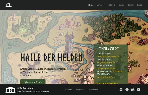 Vorschau von www.halle-der-helden.at, Halle der Helden