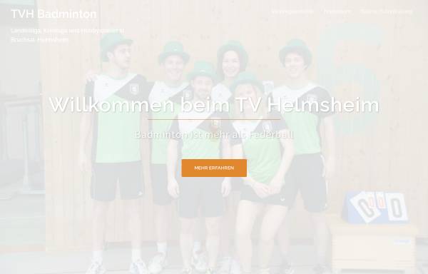 Vorschau von tvhbadminton.de, TV Helmsheim Badminton