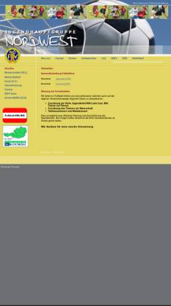 Vorschau der mobilen Webseite www.jhg-nordwest.at, JHG Nordwest des Niederösterreichischen Fußball-Verbandes (NÖFV)