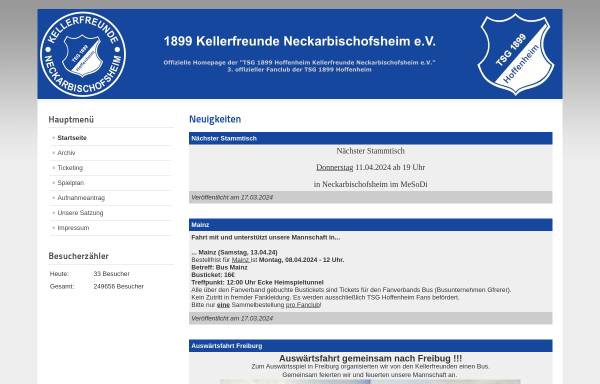 1899 Kellerfreunde Neckarbischofsheim e.V.