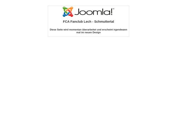 Vorschau von fca-fanclub.de, FCA Fanclub Lech - Schmuttertal