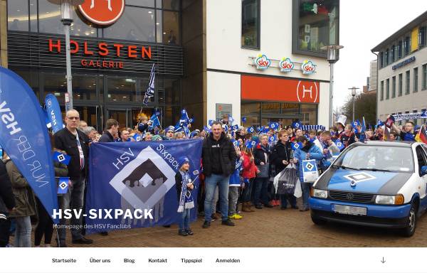 Vorschau von www.hsv-sixpack.de, HSV Sixpack Fanclub Bordesholm